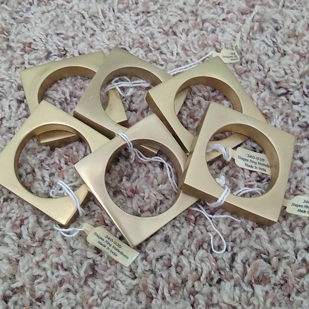 Vintage Crate and barrel napkin rings